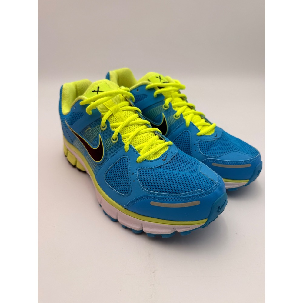 Nike Running Shoes Mens 12 Air Zoom Pegasus 28 Blue Volt 443805-403 EUC